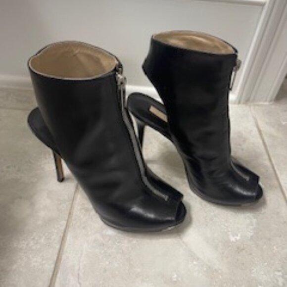 Michael Kors black booties with zipper - Picture 4 of 8